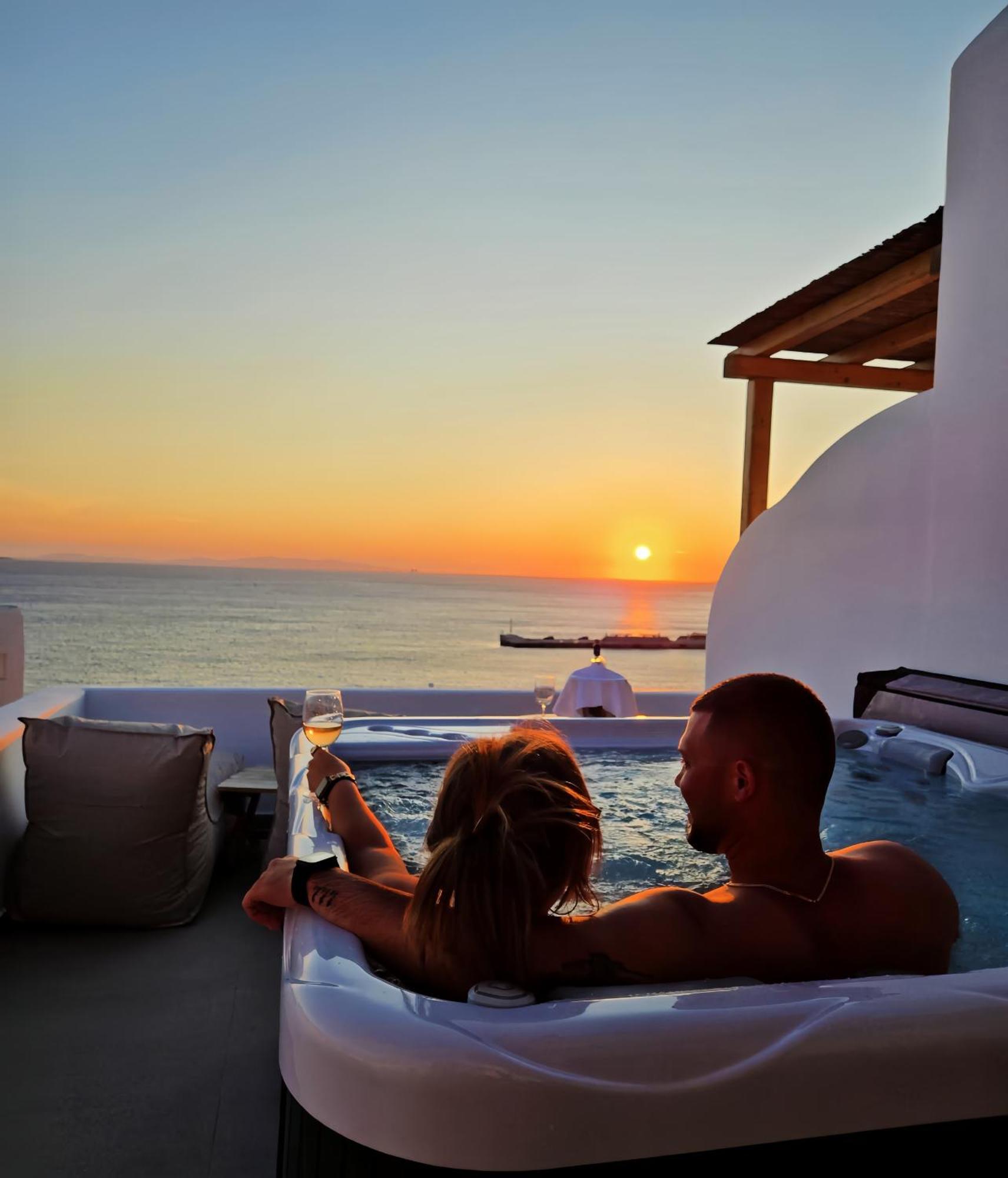 Hotel Avra Mykonos Tourlos Exterior foto